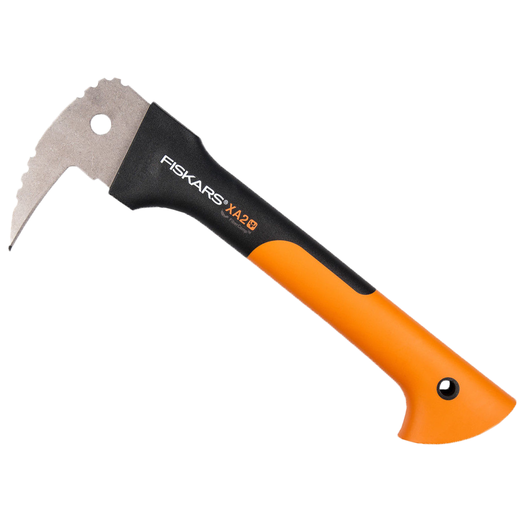 Fiskars Solid Eiskratzer schwarz/orange, 9,5cm