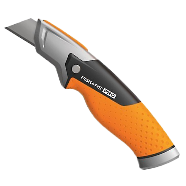 Fiskars Rechen Solid Allzweckbesen-Kopf M (schwarz/orange, ohne Stiel),  Gründliche Reinigung dank weichen und harten Fiskars PowerClean-Borsten